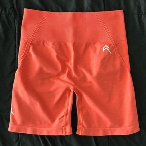 Oner Active OG Peach Blossom Effortless Seamless Shorts — Medium — Printed Logo